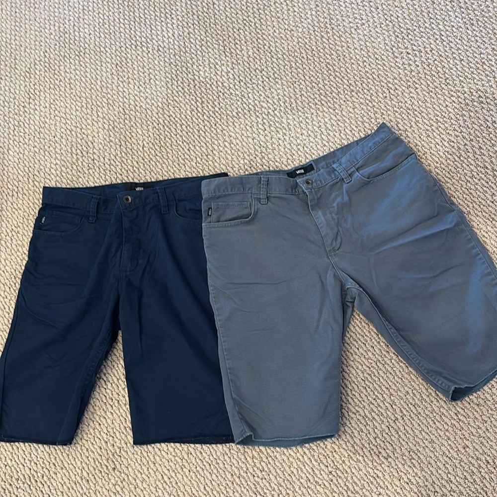 Vans shorts, size 34